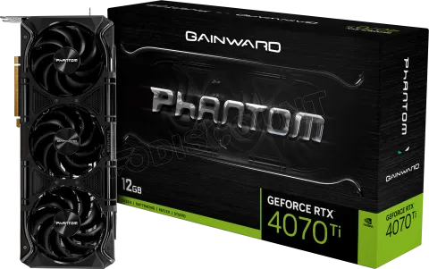 Photo de Carte Graphique Nvidia Gainward GeForce RTX 4070 Ti Phantom 12Go