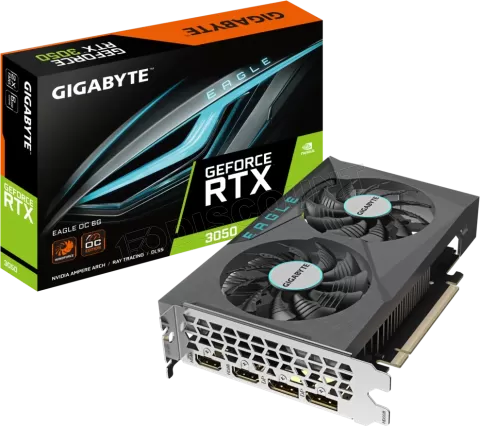 Photo de Carte Graphique Nvidia Gigabyte GeForce RTX 3050 Eagle OC 6Go