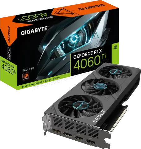 Photo de Carte Graphique Nvidia Gigabyte GeForce RTX 4060 Ti Eagle 8Go