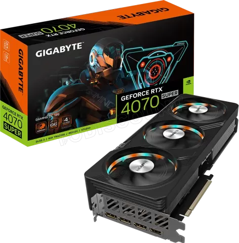 Photo de Carte Graphique Nvidia Gigabyte GeForce RTX 4070 Super Gaming OC 12Go