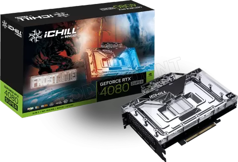 Photo de Carte Graphique Nvidia Inno3D GeForce RTX 4080 Super iChill Frosbite 16Go