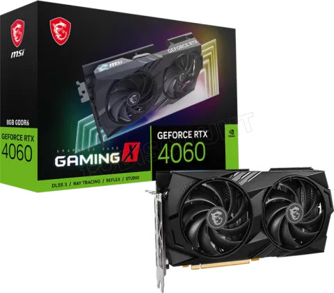 Photo de Carte Graphique Nvidia MSI GeForce RTX 4060 Ti Gaming X Slim 8Go