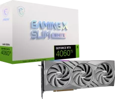 Photo de MSI RTX 4060 Ti Gaming X Slim White