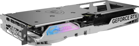 Photo de Carte Graphique Nvidia MSI GeForce RTX 4060 Ti Gaming X Slim White 16Go