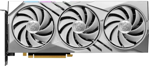 Photo de Carte Graphique Nvidia MSI GeForce RTX 4070 Super Gaming X Slim White 12Go