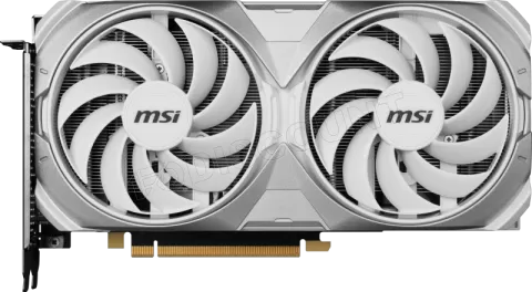 Photo de Carte Graphique Nvidia MSI GeForce RTX 4070 Super Ventus 2X White OC 12Go