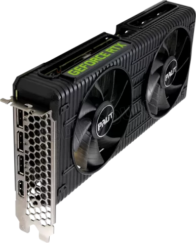 Photo de Carte Graphique Nvidia Palit GeForce RTX 3060 Dual LHR 12Go