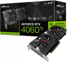 Photo de PNY 4060 Ti Verto Dual Fan OC 8Go