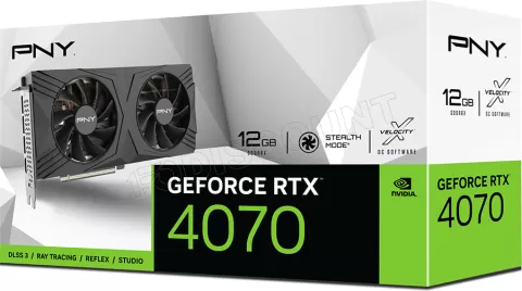 Photo de Carte Graphique Nvidia PNY GeForce RTX 4070 Verto 12Go