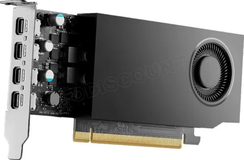 Photo de Carte Graphique Nvidia PNY Professional RTX A400 4Go (Bulk) Low Profile