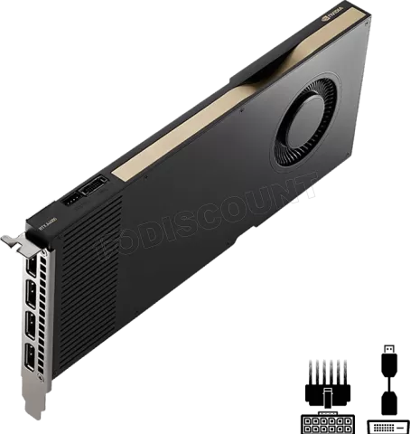 Photo de Carte Graphique Nvidia PNY Professional RTX A4000 16Go (Bulk)