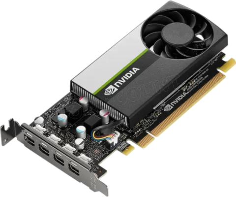 Photo de Carte Graphique Nvidia PNY Professional Turing T1000 4Go Low Profile Mini ITX (Bulk)