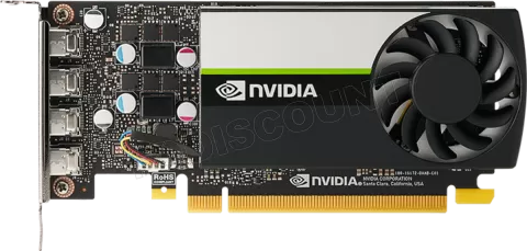 Photo de Carte Graphique Nvidia PNY Professional Turing T1000 4Go Low Profile Mini ITX (Bulk)