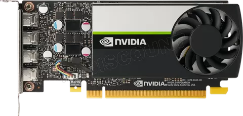 Photo de Carte Graphique Nvidia PNY Professional Turing T1000 8Go (Bulk) Low Profile Mini ITX