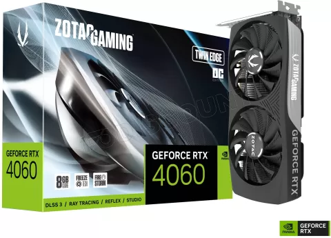 Photo de Carte Graphique Nvidia Zotac GeForce RTX 4060 Twin Edge OC 8Go