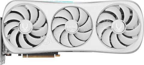 Photo de Carte Graphique Nvidia Zotac GeForce RTX 4090 Trinity OC White 24Go