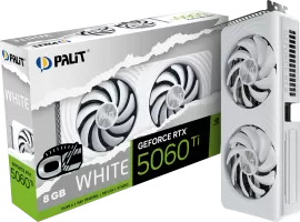 Photo de Palit RTX 5060Ti White OC 8Go
