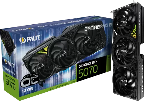 Photo de Carte Graphique Palit GeForce RTX 5070 GamingPro-S OC