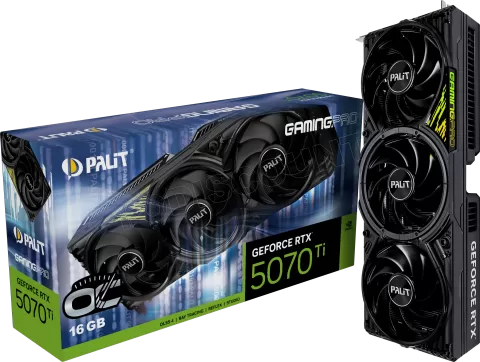 Photo de Carte Graphique Palit GeForce RTX 5070 Ti GamingPro OC