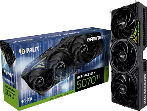 Photo de Carte Graphique Palit GeForce RTX 5070 Ti GamingPro V1