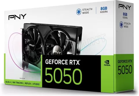 Photo de Carte Graphique PNY GeForce RTX 5050 Dual Fan