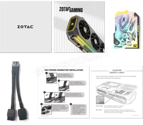 Photo de Carte Graphique Zotac Gaming GeForce RTX 5070 Twin Edge OC White