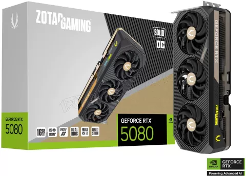 Photo de Carte Graphique Zotac GeForce RTX 5080 Solid OC