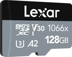 Photo de Micro SD Lexar 1066x - 128Go