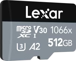 Photo de Micro SD Lexar 1066x - 512Go