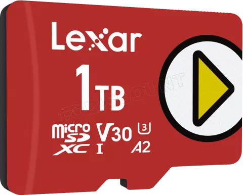 Photo de Carte mémoire Micro SD Lexar Play - 1To