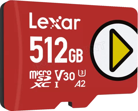 Photo de Carte mémoire Micro SD Lexar Play - 512Go