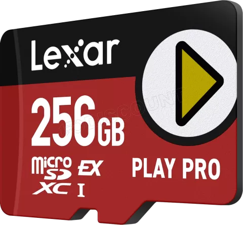 Photo de Carte mémoire Micro SD Lexar Play Pro - 256Go