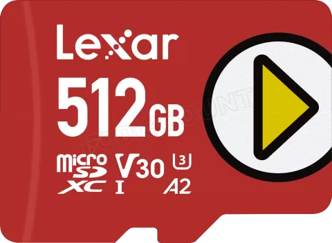 Photo de Carte mémoire Micro SD Lexar Play V1 - 512Go