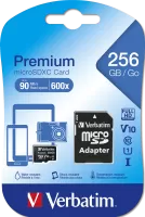 Photo de Micro SD Verbatim Premium - 256Go