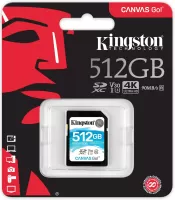 Photo de SD Kingston Canvas Go! 512 Go