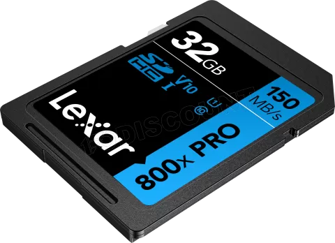 Photo de Carte mémoire SD Lexar 800x Pro - 32Go