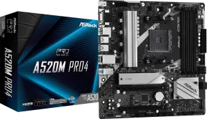 Photo de ASRock A520M Pro4