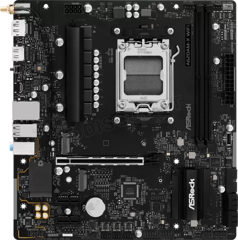 Photo de Carte Mère ASRock A620AM-X WiFi (AM5) Micro ATX