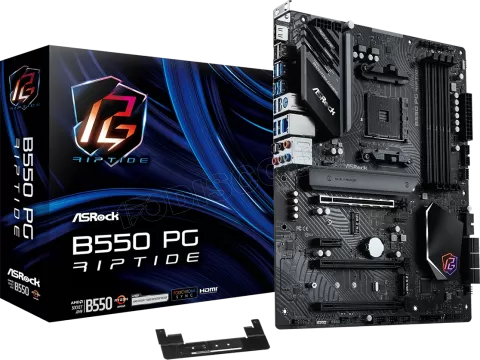 Photo de Carte Mère ASRock B550 Phantom Gaming Riptide (AM4)