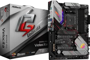 Photo de Carte Mère ASRock B550 Phantom Gaming Velocita