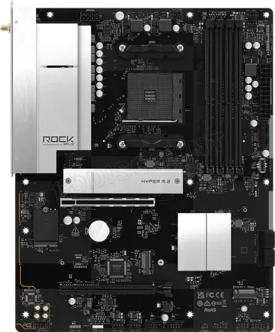 Photo de Carte Mère ASRock B550 Rock WiFi (AM4)