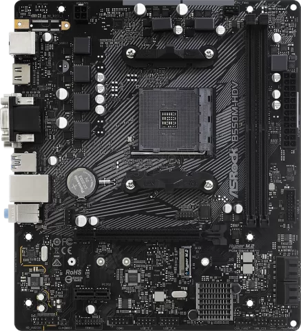 Photo de Carte Mère ASRock B550M-HDV (AM4) Micro ATX