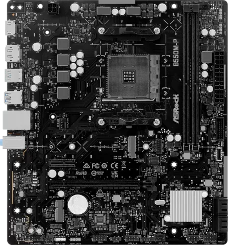 Photo de Carte Mère ASRock B550M-P (AM4) Micro ATX