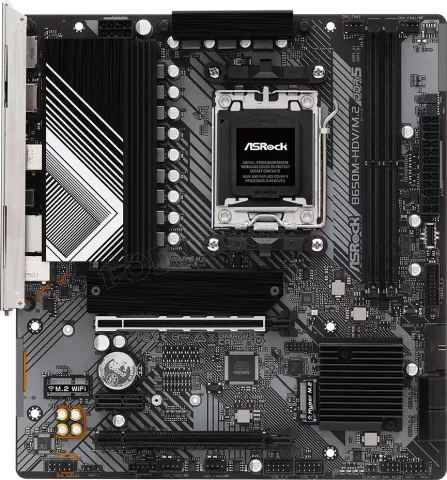 Photo de Carte Mère ASRock B650M-HDV/M.2 (AM5) Micro ATX