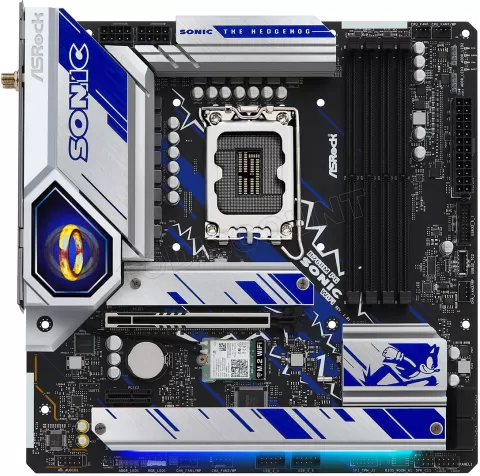 Photo de Carte Mère ASRock B760M Phantom Gaming Sonic WiFi DDR5(Intel LGA 1700) Micro ATX