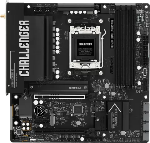 Photo de Carte Mère ASRock B850M Challenger WiFi (AM5) Micro ATX