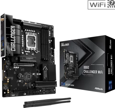 Photo de Carte Mère ASRock B860 Challenger WiFi (Intel LGA 1851)