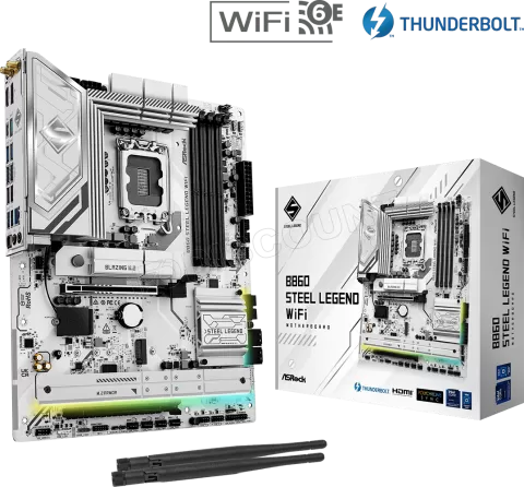 Photo de Carte Mère ASRock B860 Steel Legend WiFi (Intel LGA 1851)