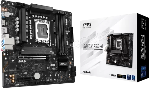 Photo de Carte Mère ASRock B860M Pro-A (Intel LGA 1851) Micro ATX