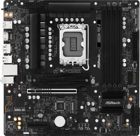 Photo de Carte Mère ASRock B860M Pro-A (Intel LGA 1851) Micro ATX